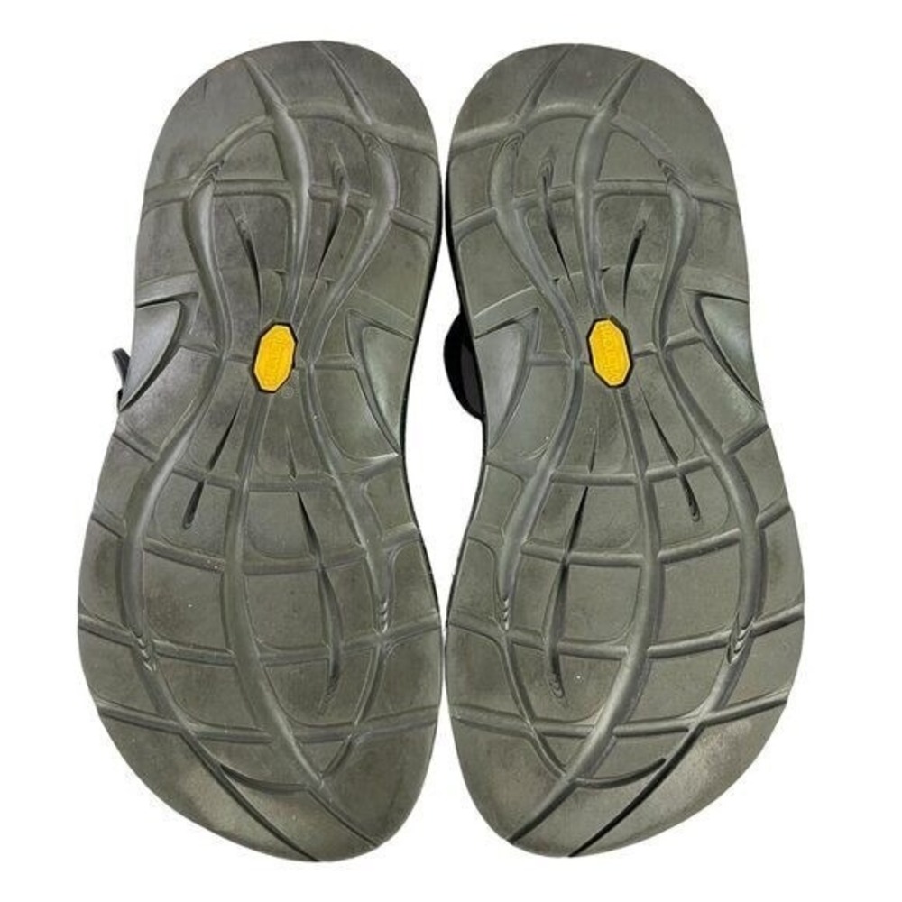 Chaco ZX/2 Classic HIking Sandals Double Strap‎ Toe Loop Black Womens Size 8 - Picture 10 of 12